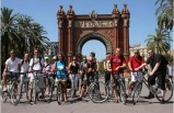 3 Hours of Barcelona Bike and Tasting Small Group Tour